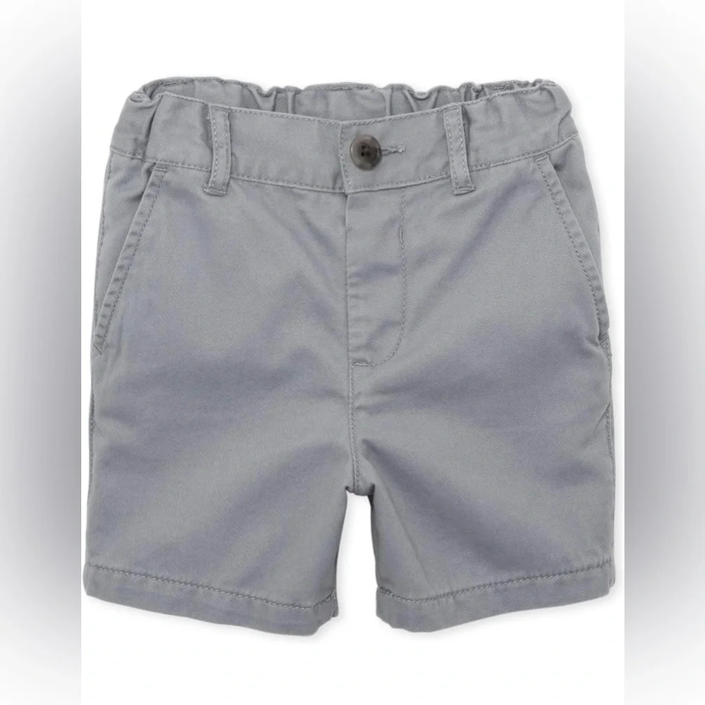 NWOT The Children's Place Boys' Stretch Chino Shorts Two Pack Size 5T - Picture 1 of 4